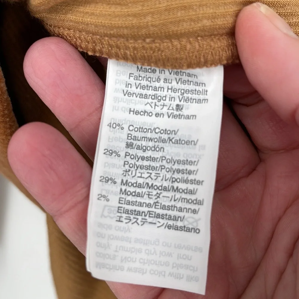 Madewell Texture & Thread Corduroy Swing Top size M - Picture 5 of 7